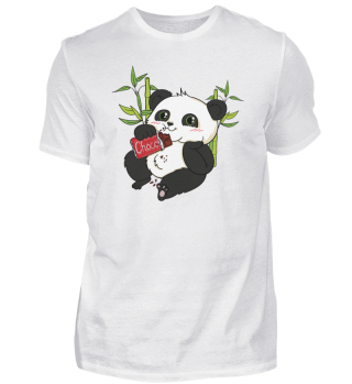 Panda Pandabär Pandas Schokolade Schoko