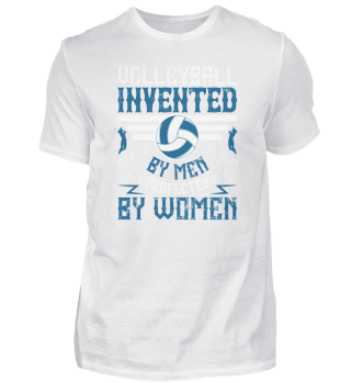 Volleyball, invented by men, perfected by women