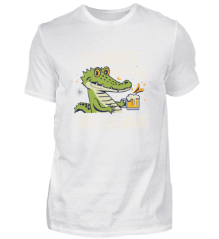 Celebrate until the croc-of dawn