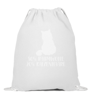80 % Baumwolle 20 % Katzenhaare Katzenbesitzer Katzenmama