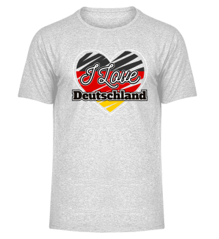 Country I Love Germany Heart Idea Gift