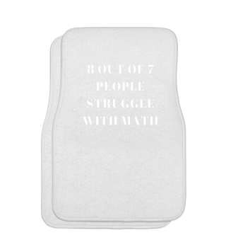 8 out of 7 people struggle with math