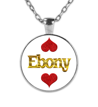 Ebony Halskette
