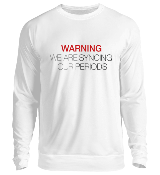 WARNING (Sweater/white)