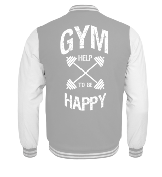 Gym help to be happy