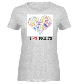 I love fruits Print