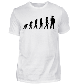 Evolution Soldat - Soldaten T-Shirt