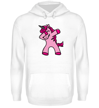 Dabbing Pink Unicorn Funny Gift Einhorn