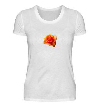 Rose Orange hübsches T-Shirt Geschenk