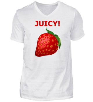 JUICY - strawberry motive - gift idea
