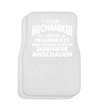 Mechaniker und kein Frauenarzt-Fun Shirt