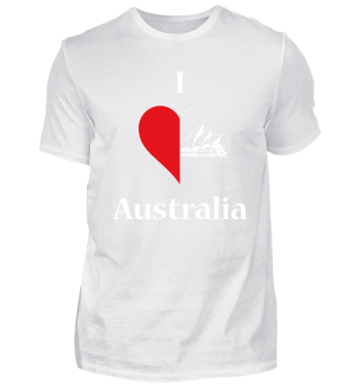 I love Australia [white]