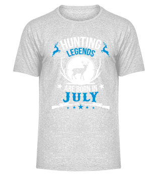 Hunting legends are born in July