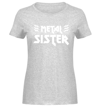 Metal Sister Family Shirt Cup Accessory