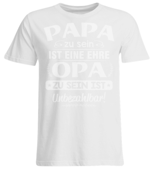 papa zu sein ist eine Papa T shirt