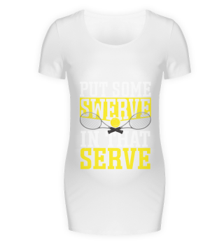 Put Some Swerve In That Serve Tennis Player