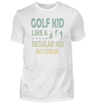 Golf Kid like a regular kid but cooler