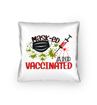 Masked And Vaccinated Covid Vaccine