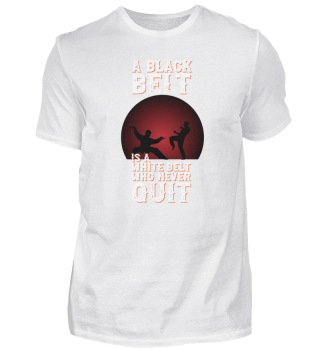 Black belt - Kampfsport Geschenk