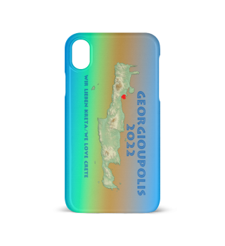 iPhone XR Handyhülle - Georgioupolis we love crete 2022