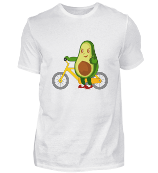 Avocado findet Fahrrad fahren cool