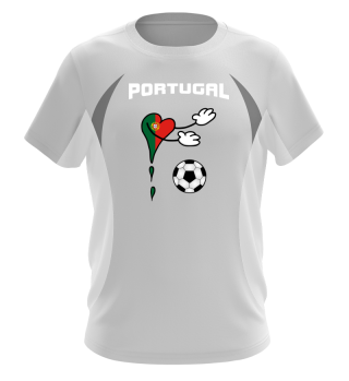 Fanshirt Fan Shirt Fußball Portugal