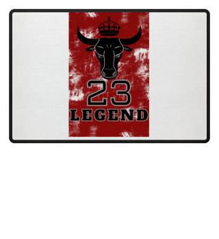 Legend 23 MJ Bulls Basketball jersey