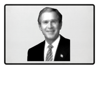 Pixelated Celebrities Bush President USA