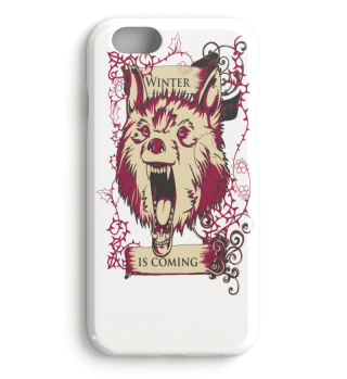 Winter is coming Wolf style Design Art