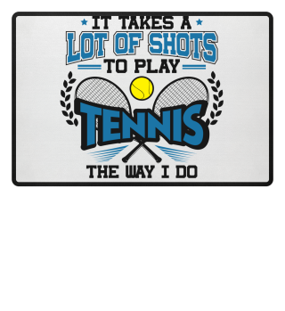 Tennis Player Coach Champion Funny Cool Pun Quote Gift