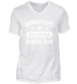 Bachelor Party Groom Drinking Team
