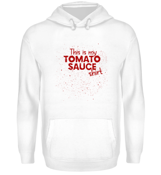 Funny Tomato Sauce Stains Pasta T-Shirt