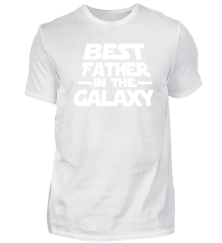 Best Father In The Galaxy Tee Shirt