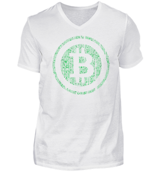 Bitcoin Shirt Bytes Kryptowährung
