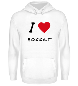 I love soccer, Geschenk, Geschenkidee 