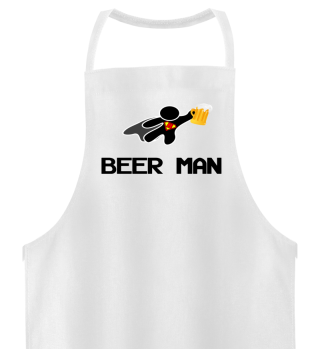 Beer Man Superhero