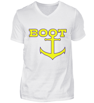 Boot Shirt mit Anker