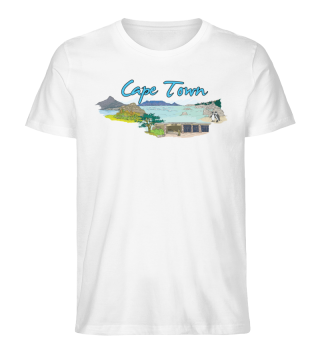 Capetown Tshirt, Africa Tshirt, Southafrika Capetown Motiv