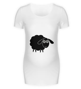 schwarzes Schaf, T-shirt, Geschenkidee