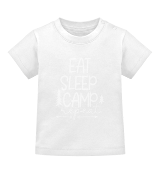 Eat Sleep Camp Repeat Funny