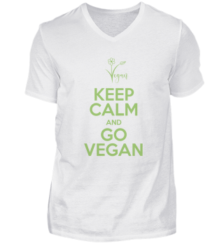 Stay calm and go vegan