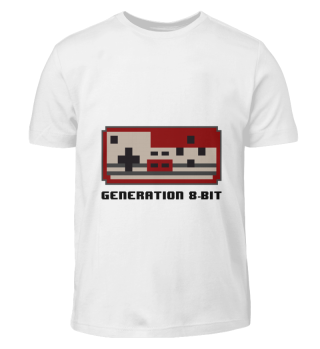 Generation 8-Bit Gamepad Videogames