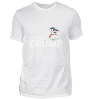 Funny Christmas Punks Snowman Punk Grump Xmas