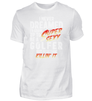 Super Sexy Golfer Golfspieler Golfer