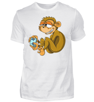 Gaming Monkey Controller Geschenkidee