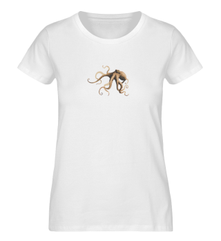 Oktopus in Sepia