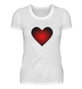Herz, T-shirt, Geschenkidee