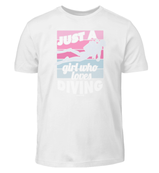Just A Girl Who Loves Diving
