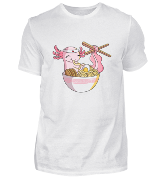 Axolotl Isst Ramen geschenk