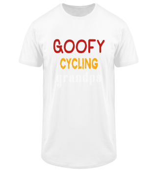 Goofy Cycling Grandpa